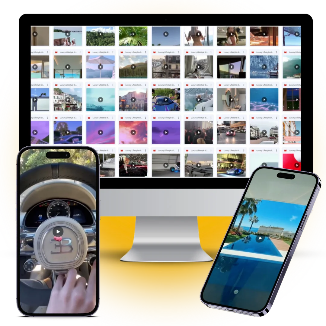 „Luxury Lifestyle Viral Videos PLR“ Erfahrungen & Infos Produktbild