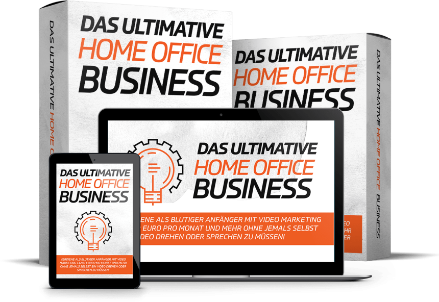 Das ultimative Home Office Business Produktbild