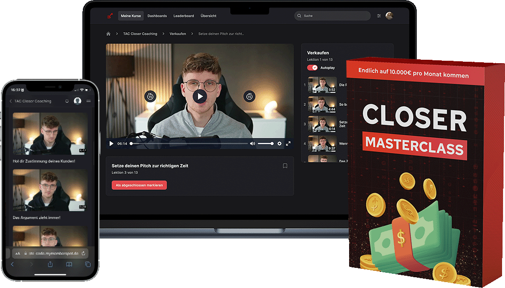 „TAC Closer Masterclass“ Erfahrung & Test (Marek Rühl)
