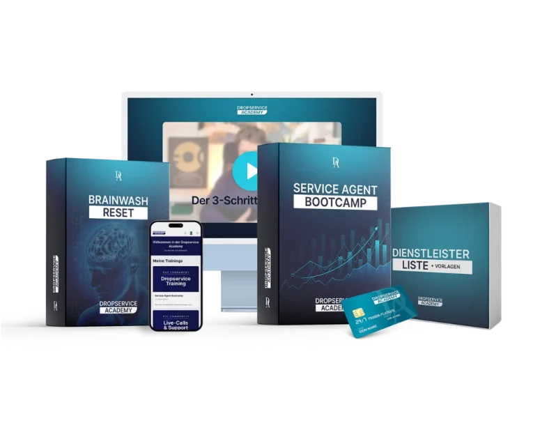 Produktabbildung zu Dropservice Academy von Leon Weidner